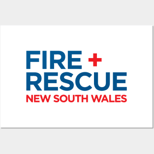 FIRE RESCUE NEW SOUTH WALES NSW Posters and Art